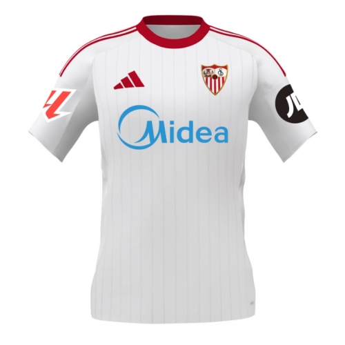 Billige Fotballdrakt Sevilla Replika Hjemmedrakt 2025-26 Kortermet Billige Fotballdrakt Sevilla Replika Hjemmedrakt 2025-26 Kortermet